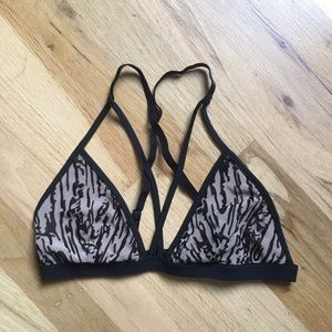 Printed bralette
